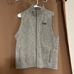Patagonia vest. Grey. Size XL